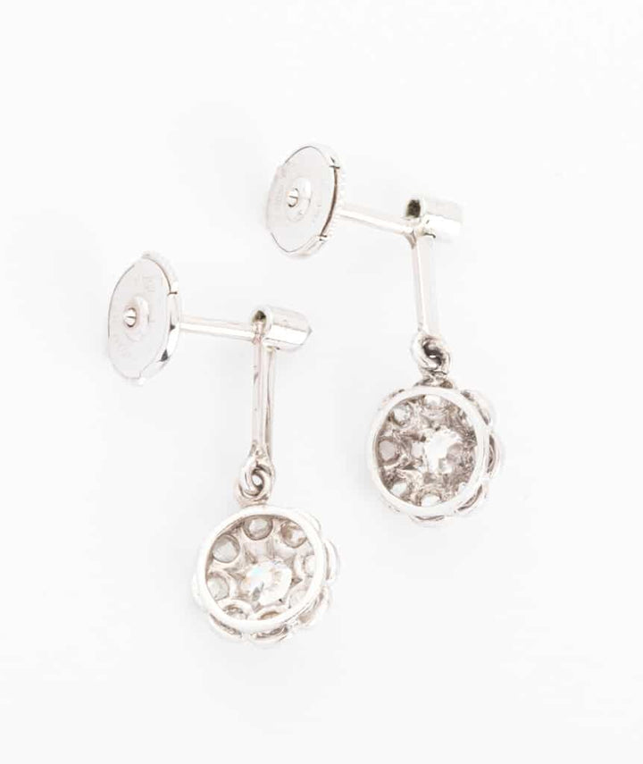 Caillou Paris - Boucles d'oreilles anciennes Mitalia dos