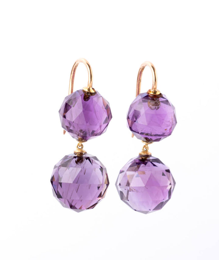 Caillou Paris - Boucles d'oreilles anciennes Napoléon III Ia cote