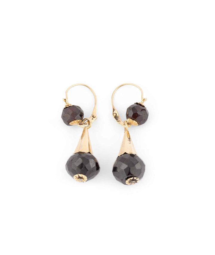 Caillou Paris Boucles Oreilles Napoleon Iii Grenat Jaco Profil