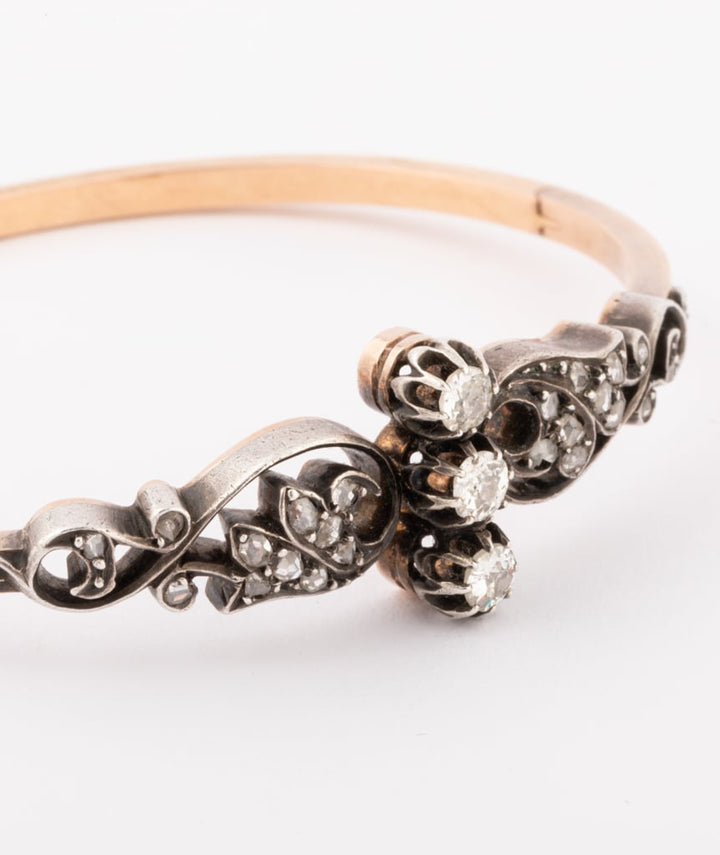 Caillou Paris Bracelet Napoleon Iii Or Rose %22bahy Gros Plan