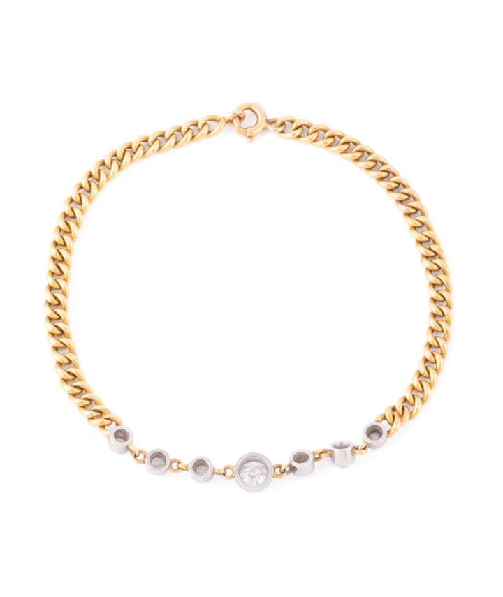 Caillou Paris Bracelet Ancien Diamant Josie Dos