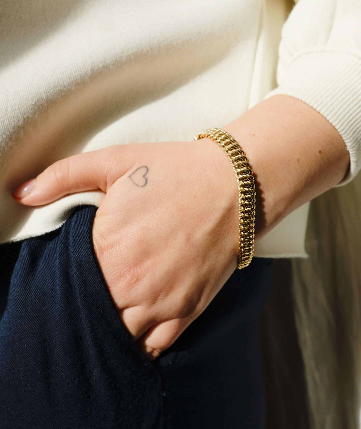 Bracelet ancien or “Caley”