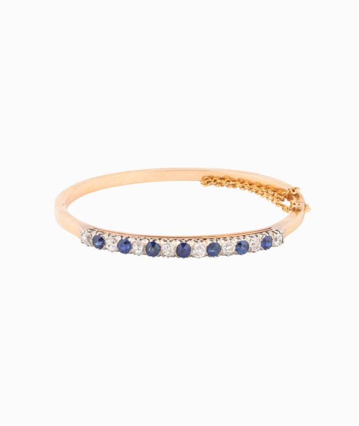 Caillou Paris Bracelet Ancien Saphir %22penna%22