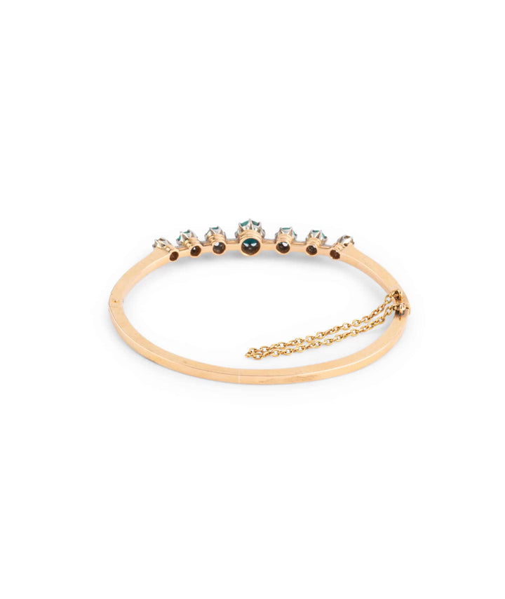Caillou Paris Bracelet Ancien Turquoises Fania Dos