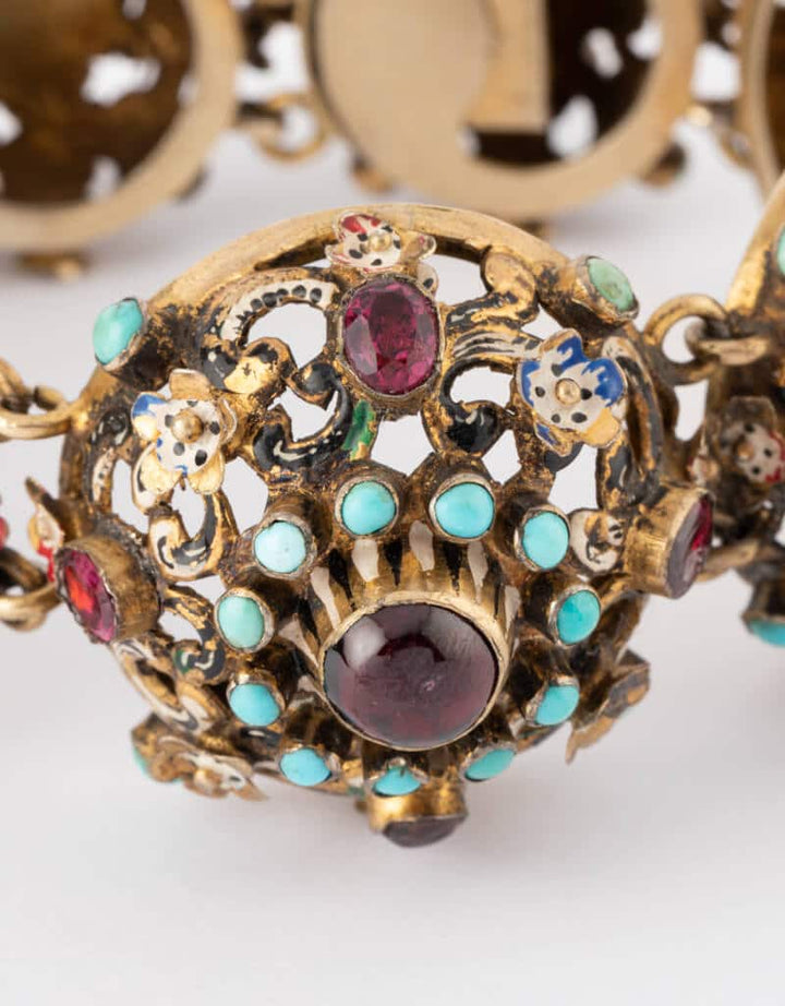 Caillou Paris - Bracelet ancien vermeil Kaoru details 1