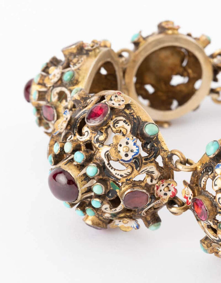 Caillou Paris - Bracelet ancien vermeil Kaoru details 2