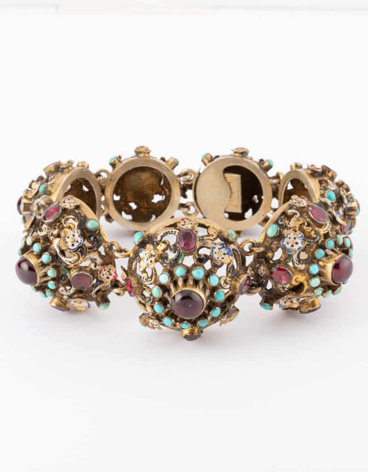 Caillou Paris - Bracelet ancien vermeil Kaoru face 2
