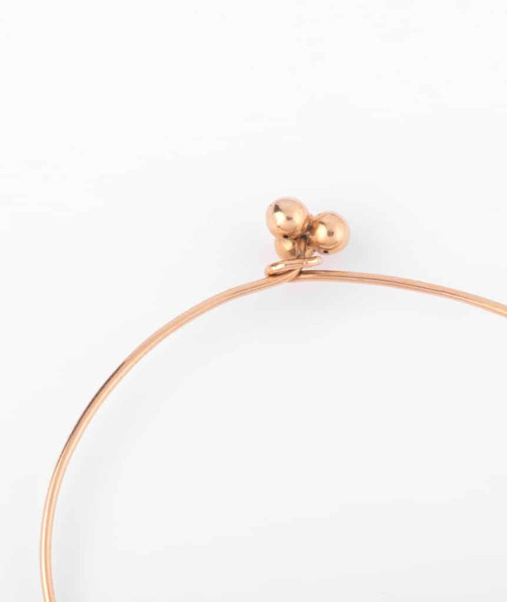 Bracelet jonc ancien "Purea" fermoir
