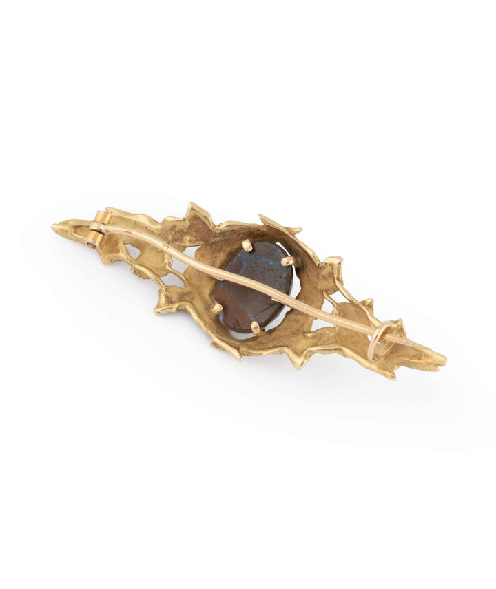 Caillou Paris Broche Art Nouveau Opale Signee Miault Dina Dos