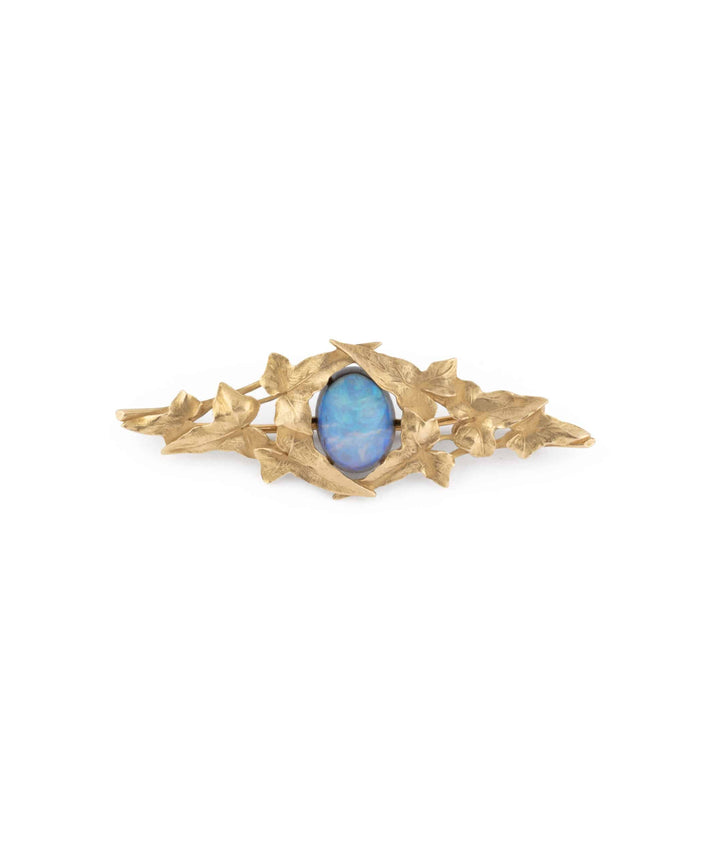 Caillou Paris Broche Art Nouveau Opale Signee Miault Dina
