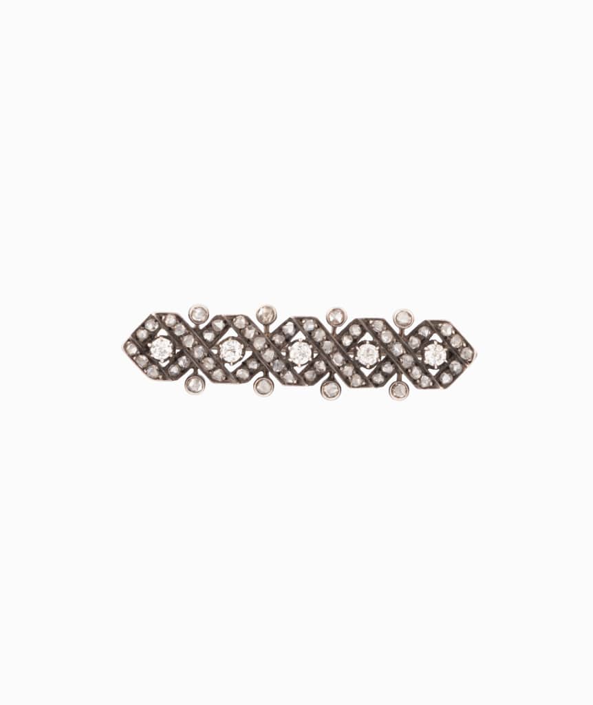 Thierry Mugler Broches Métal Argenté ref.62889 - Joli Closet Thierry Mugler Broches Métal Argenté ref.62889 - Joli Closet