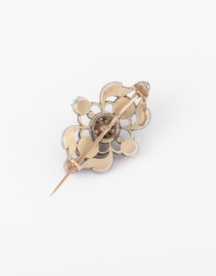 Caillou Paris - Broche ancienne Sitala dos