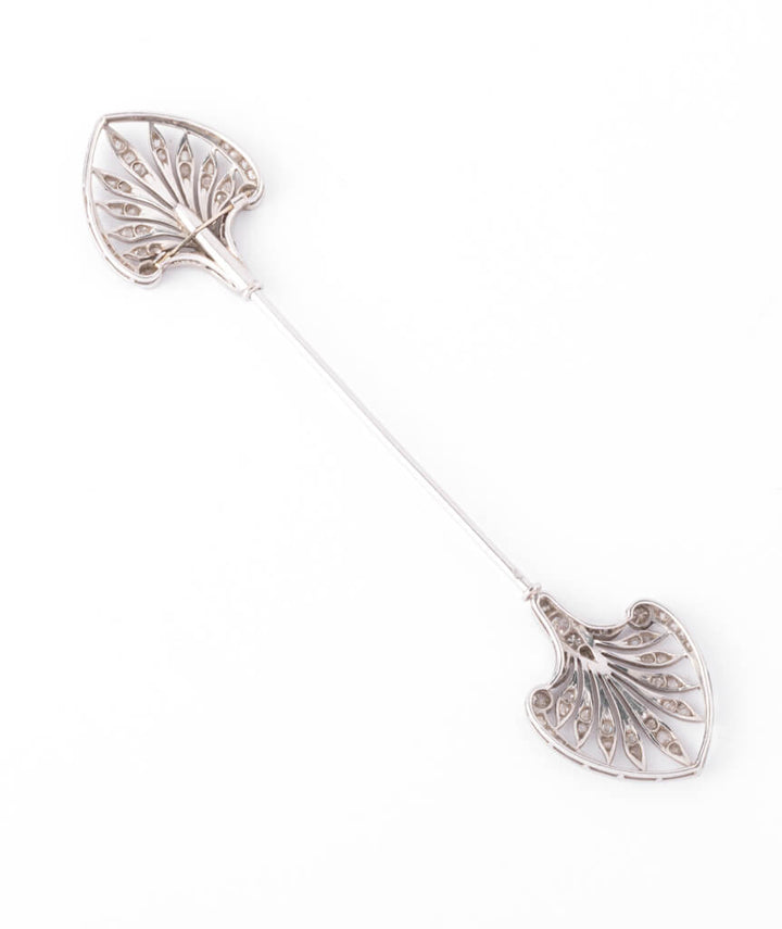 Épingle de revers ancienne dos