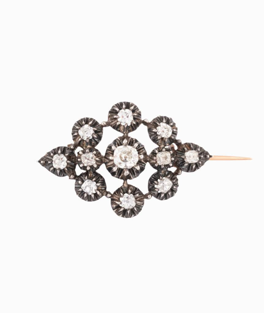 BIJOU BROCHE ANCIENNE en Métal et Bakélite ? XIXè Antique Victorian BIJOU BROCHE ANCIENNE en Métal et Bakélite ? XIXè Antique Victorian