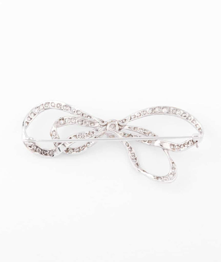 Broche noeud ancienne Kamala dos