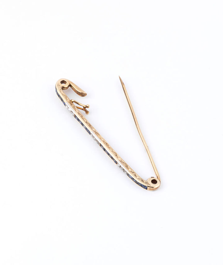 Caillou Paris - Broche barrette ancienne Aiana ouverte