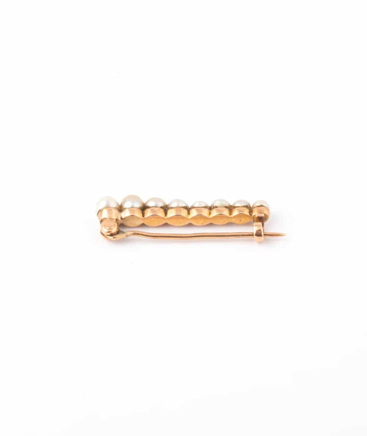 Caillou Paris - Broche barrette ancienne Sidor dos