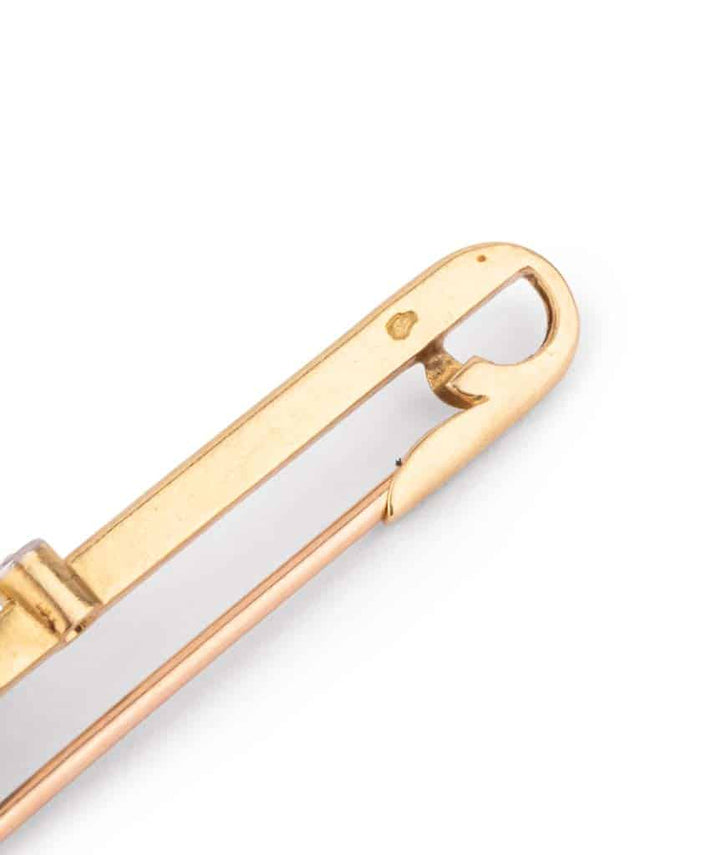 Caillou Paris Broche Barrette Ancienne Saphir Jeni Gros Plan 3