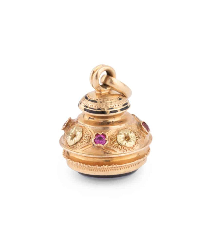 Caillou Paris Cachet Ancien Agate Et Rubis Craig Droite