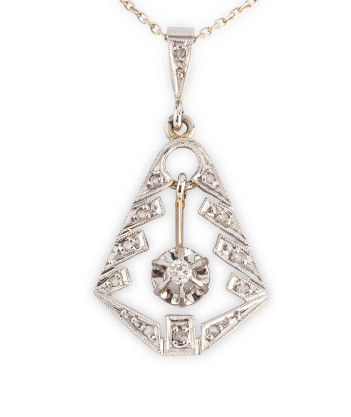Caillou Paris Collier Art Deco Batita Gros Plan