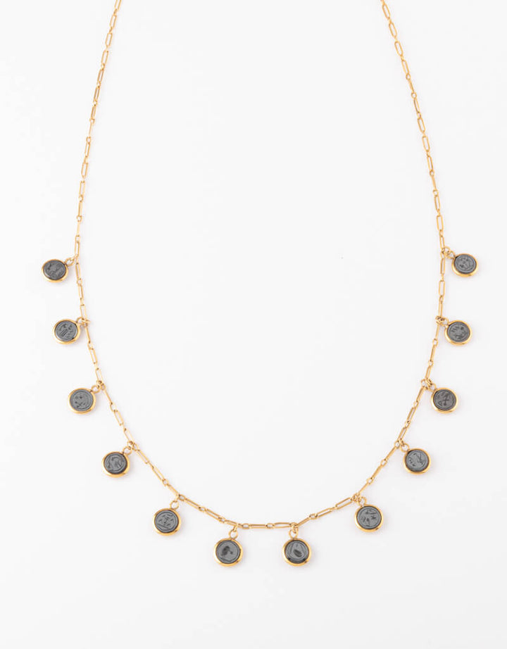 Caillou Paris - Collier Art deco Hadour bas