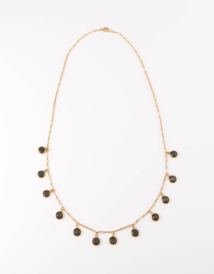 Caillou Paris - Collier Art deco Hadour face
