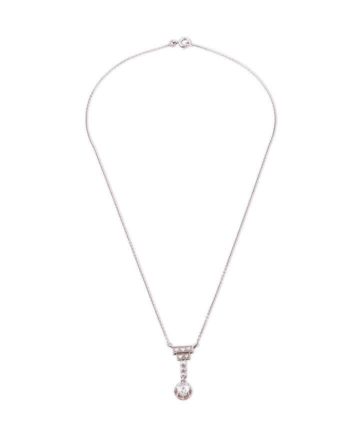 Caillou Paris Collier Art Deco Or Et Diamants Rori