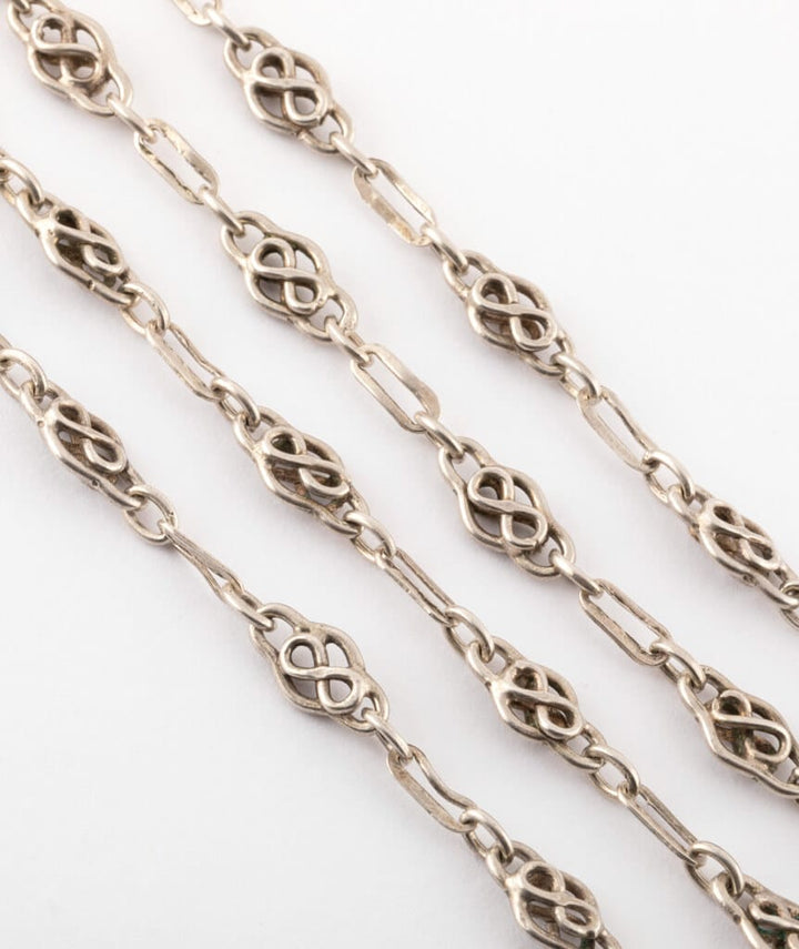Caillou Paris - Collier Art nouveau argent Ewa chaine