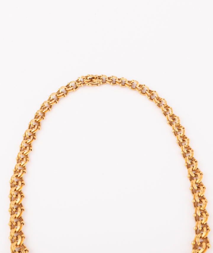 Caillou Paris Collier Ancien Or %22moumina Haut