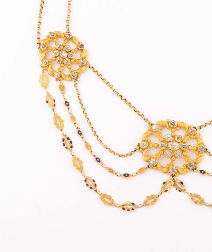Caillou Paris - Collier ancien or Kira gauche