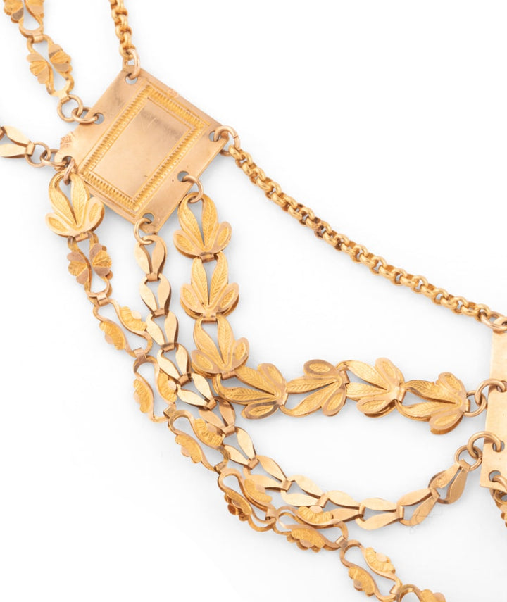 Caillou Paris Collier D Esclavage D Origine Auvergnate Or Abela Details 2