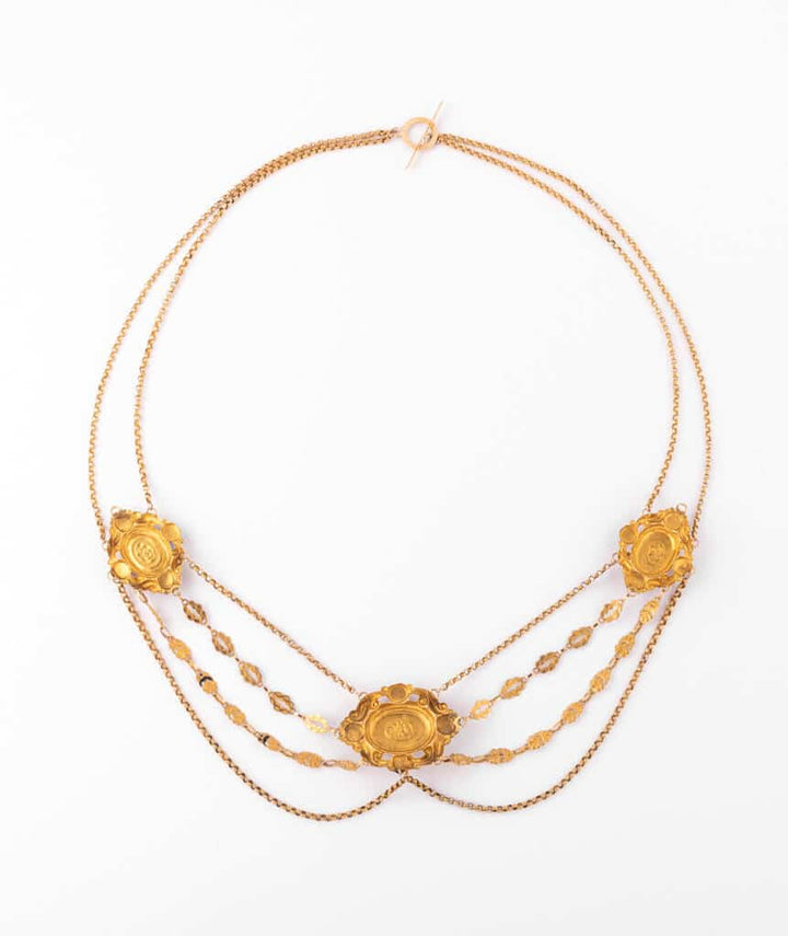 Caillou Paris - Collier d'esclavage ancien Rukma dos