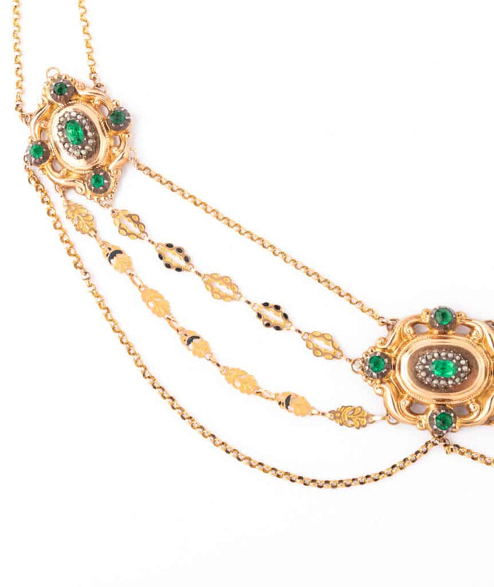 Caillou Paris - Collier d'esclavage ancien Rukma gauche