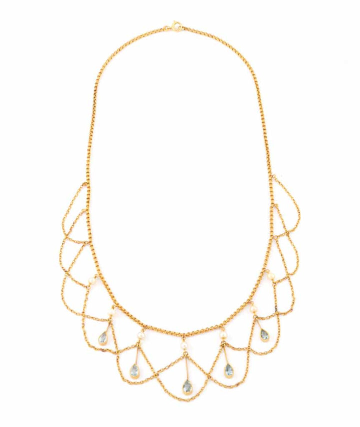 Caillou Paris - Collier draperie ancien "Fahra"