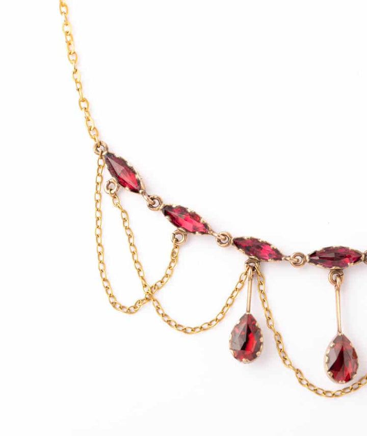 Caillou Paris - Collier draperie ancien Bilz detail 1