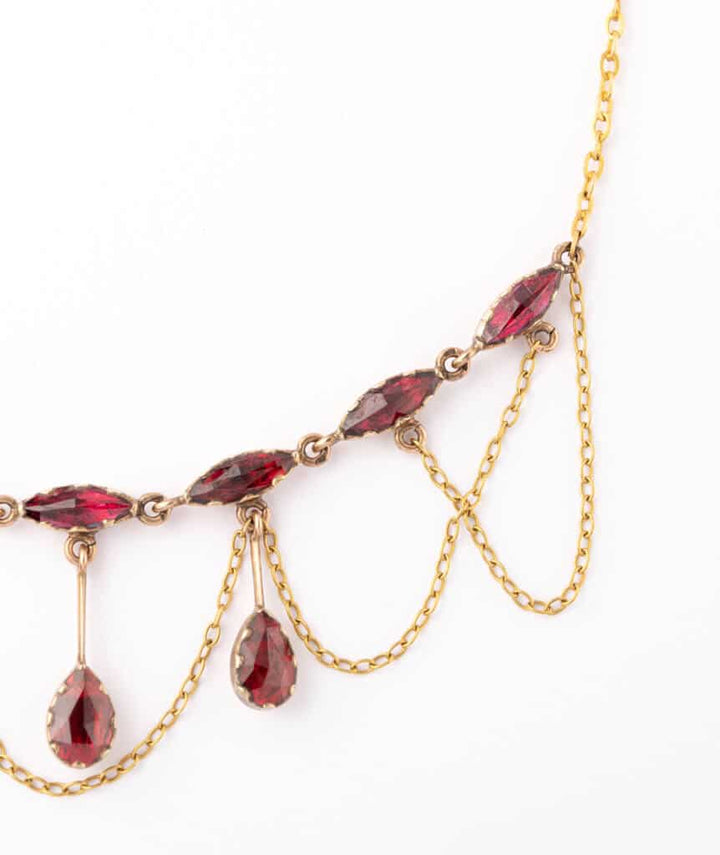 Caillou Paris - Collier draperie ancien Bilz detail 3