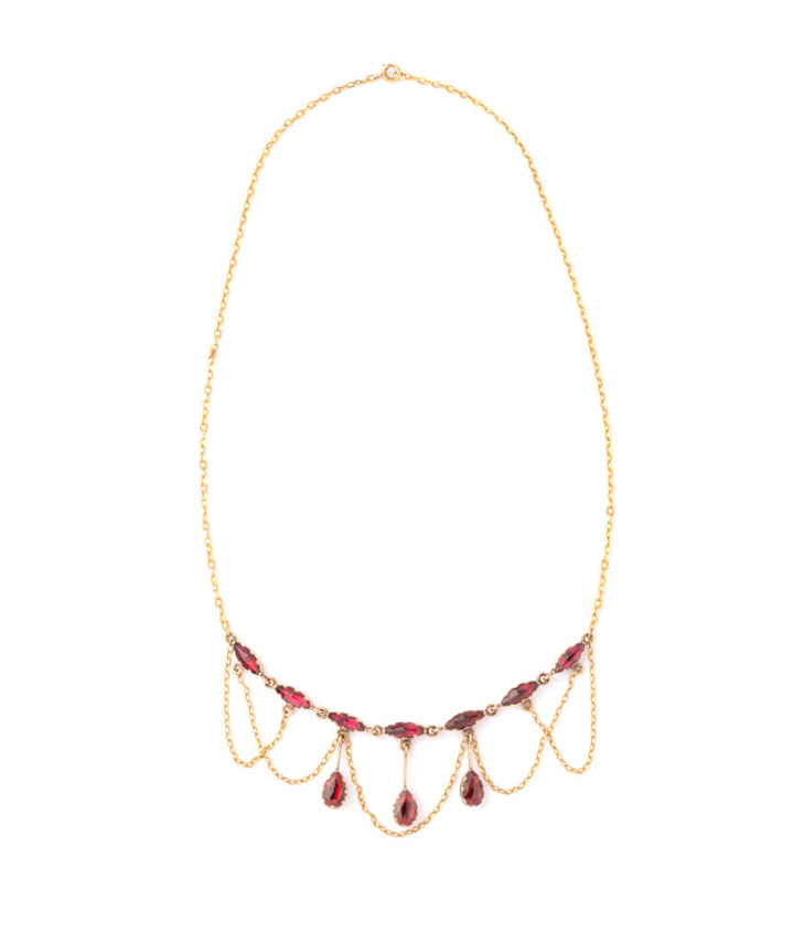Caillou Paris - Collier draperie ancien Bilz