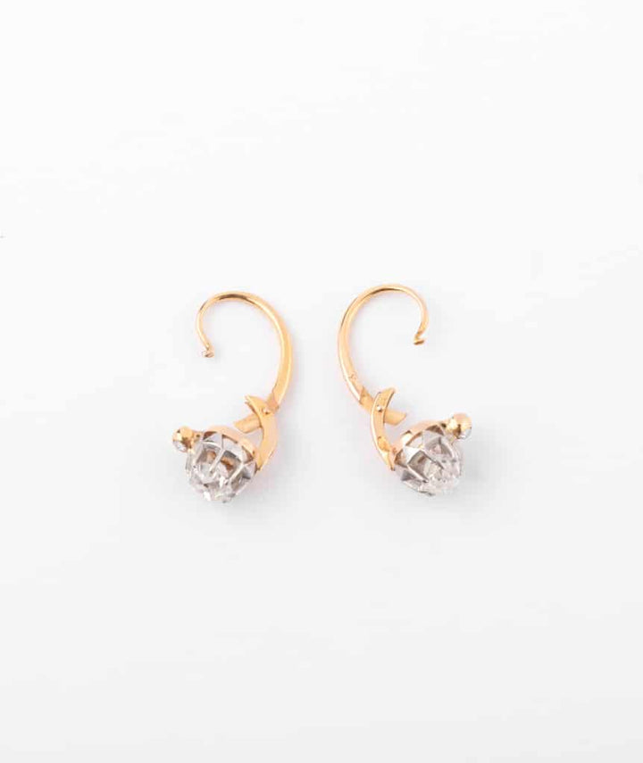 Dormeuses diamants "Hirkani" ouvertes