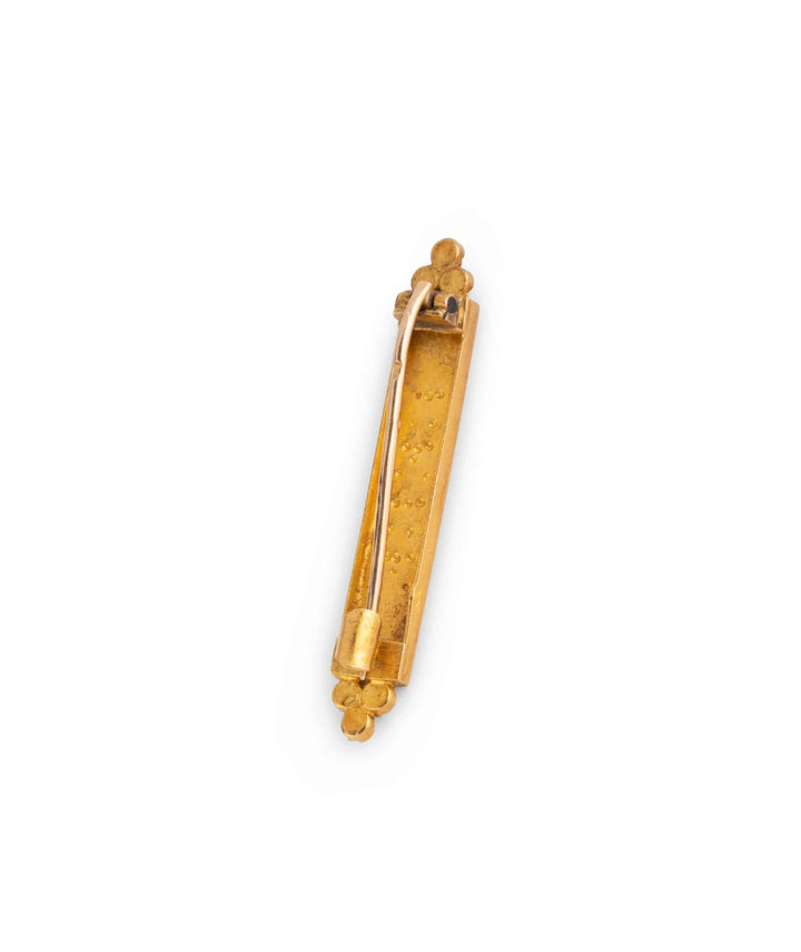 Caillou Paris Epingle De Bavoir Ancienne Perles Swen Dos 2