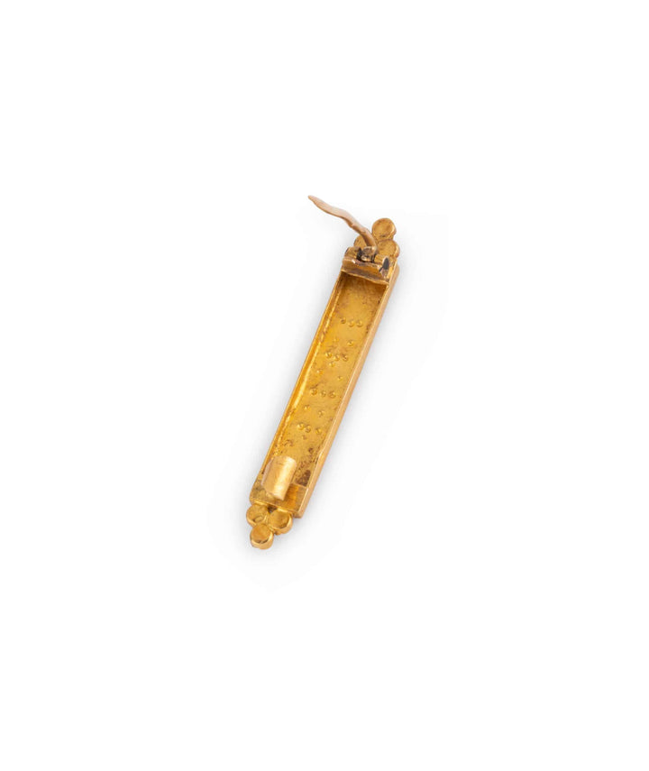 Caillou Paris Epingle De Bavoir Ancienne Perles Swen Ouverte