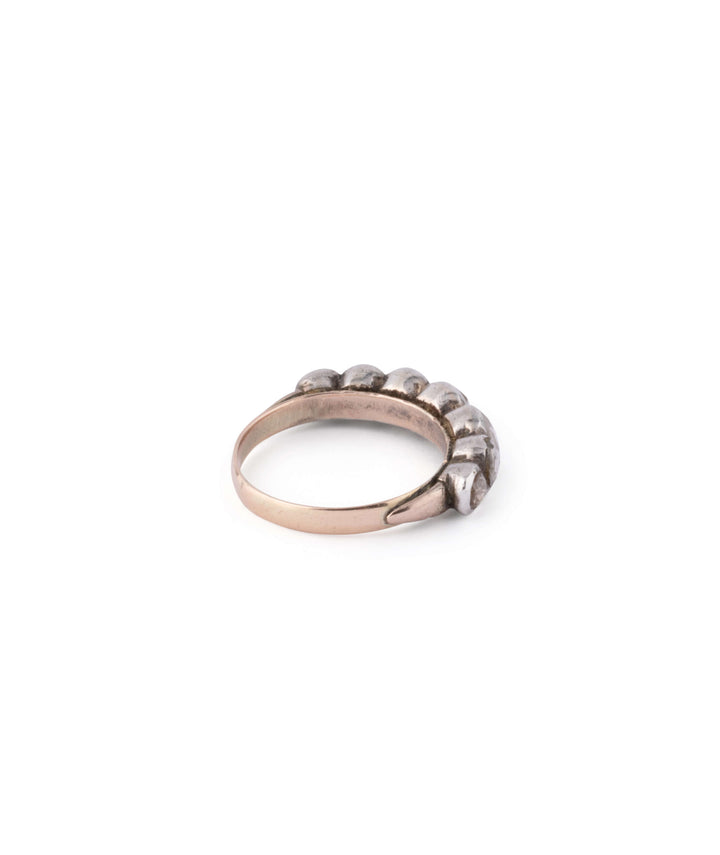 Jarretière ancienne diamants Rana droite