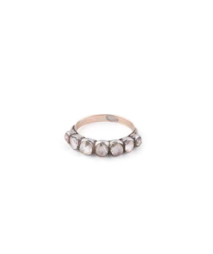 Jarretière ancienne diamants Rana