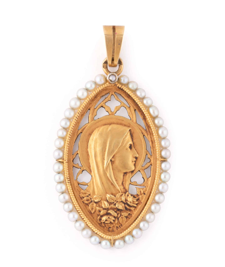 Caillou Paris Medaille Art Nouveau Bassira