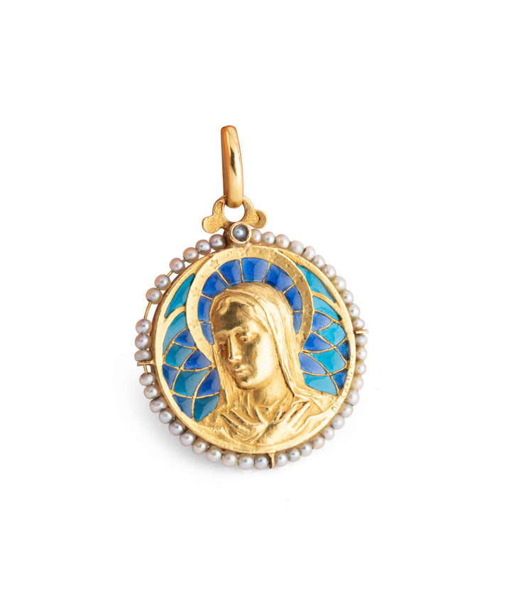 Caillou Paris Medaille Art Nouveau Mani Details
