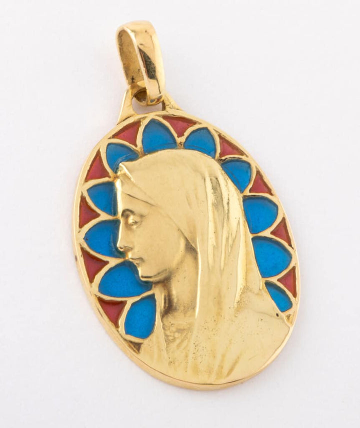 Caillou Paris - Medaille Art nouveau Mata gros plan