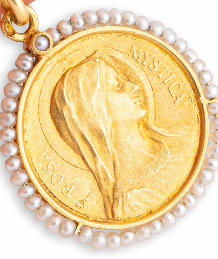 Caillou Paris Medaille Ancienne Liesa Gros Plan