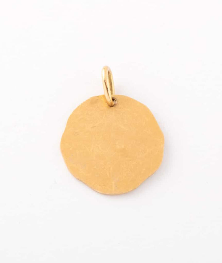 Médaille ancienne or "Kuma" dos
