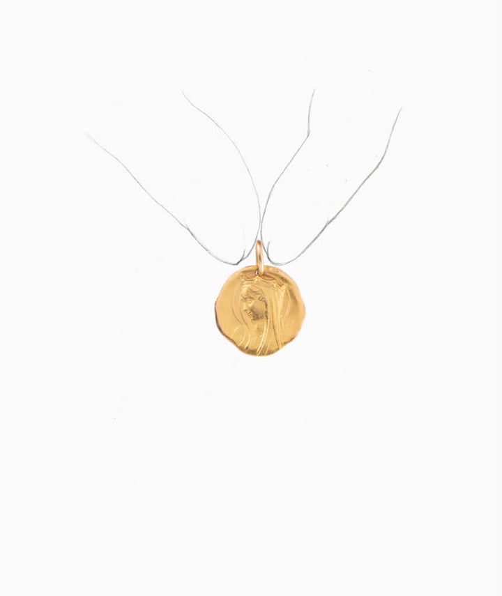 Médaille ancienne or "Kuma" porter