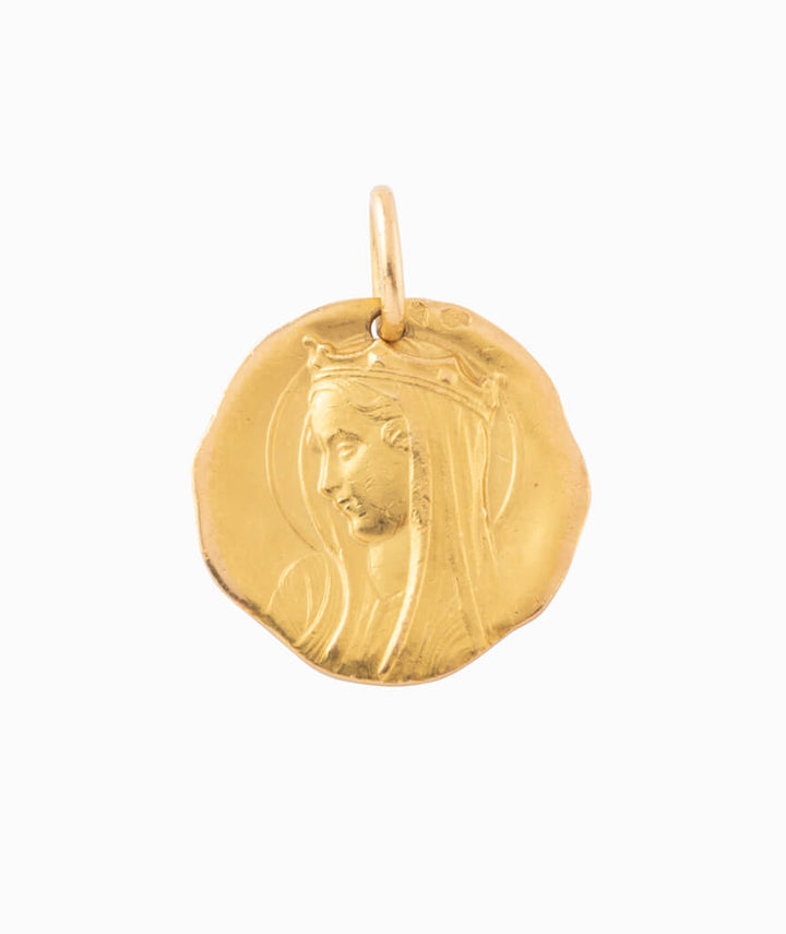 Médaille ancienne or "Kuma"