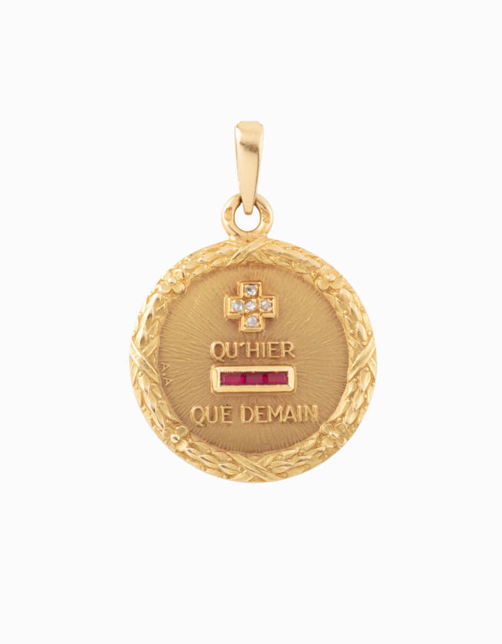 Caillou Paris - Medaille ancienne or Siv